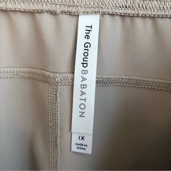 Aritzia The Group Babaton Weekender Pant High Waisted Joggers Neutral Tone Pants - Picture 10 of 13